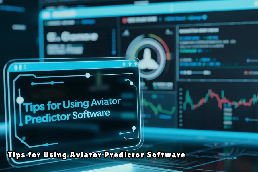 Tips for Using Aviator Predictor Software